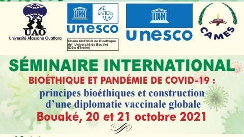 Séminaire sur la Covid-19 à l'Université Bouaké