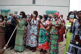 Cérémonie de lancement des activités du réseau des associations de femmes productrices d`attiéké d`Alépé - Abidjan.net Photos